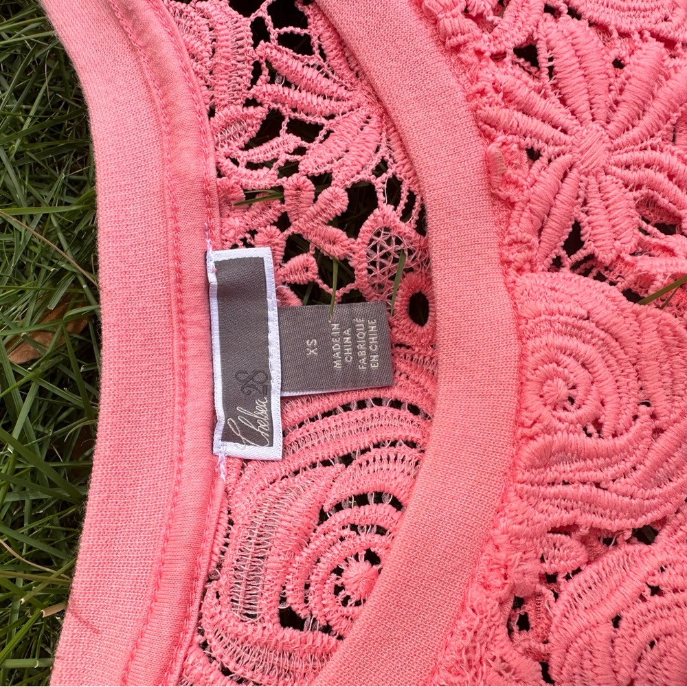 Pink Lace Top - Picture 3 of 7
